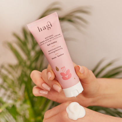 Naturalny, nawilżający krem do rąk i paznokci- Wakacje na Bali