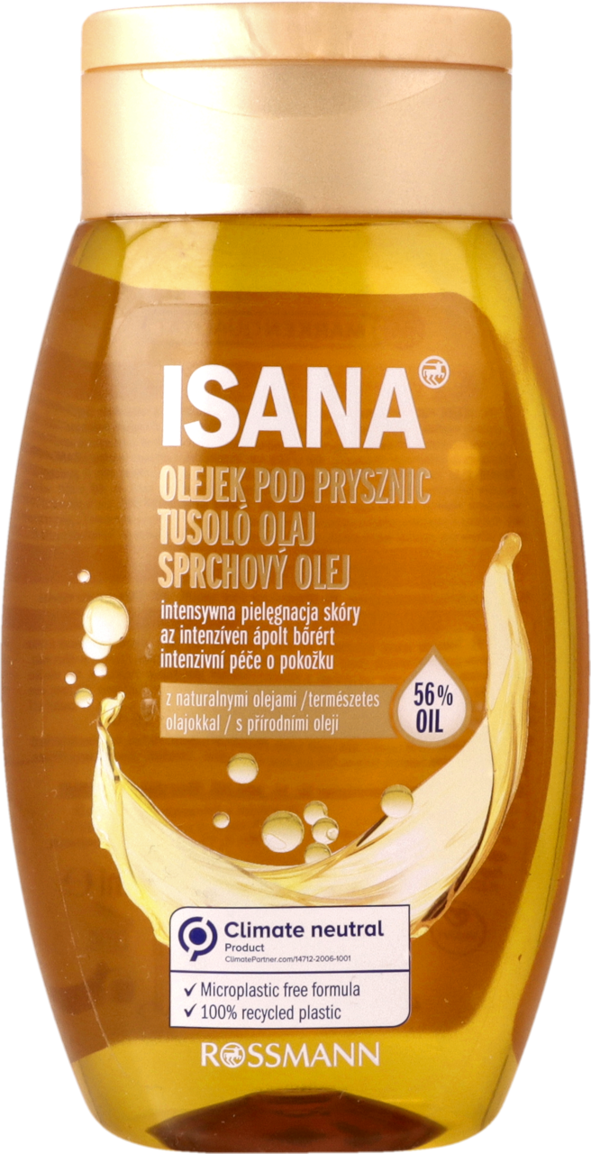 ISANA Olejek pod prysznic, chroni i pielęgnuje 200 ml