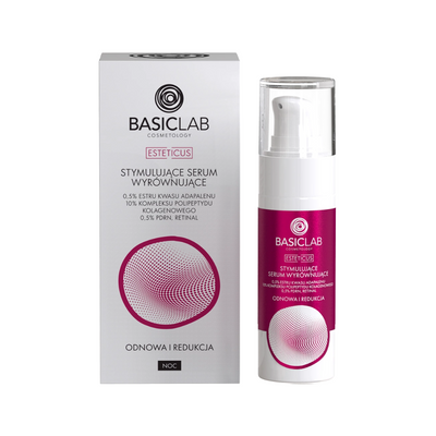 ESTETICUS Stymulujące serum wyrównujące, 0,5% estru kwasu adapalenu