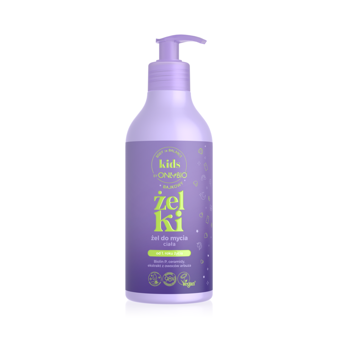 Żelki, bajkowy żel do mycia ciała 400 ml
