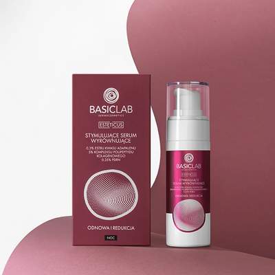 ESTETICUS Stymulujące serum wyrównujące, 0,3% estru kwasu adapalenu