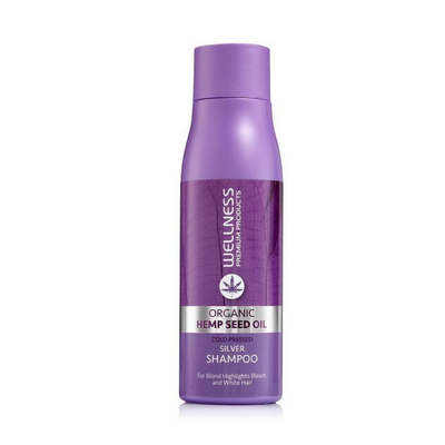 WELLNESS PREMIUM PRODUCTS Silver szampon neutralizujący żółte odcienie do włosów blond 500ml