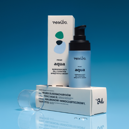 Prime Aqua nawadniający żel z efektem sprężystej skóry 30 ml