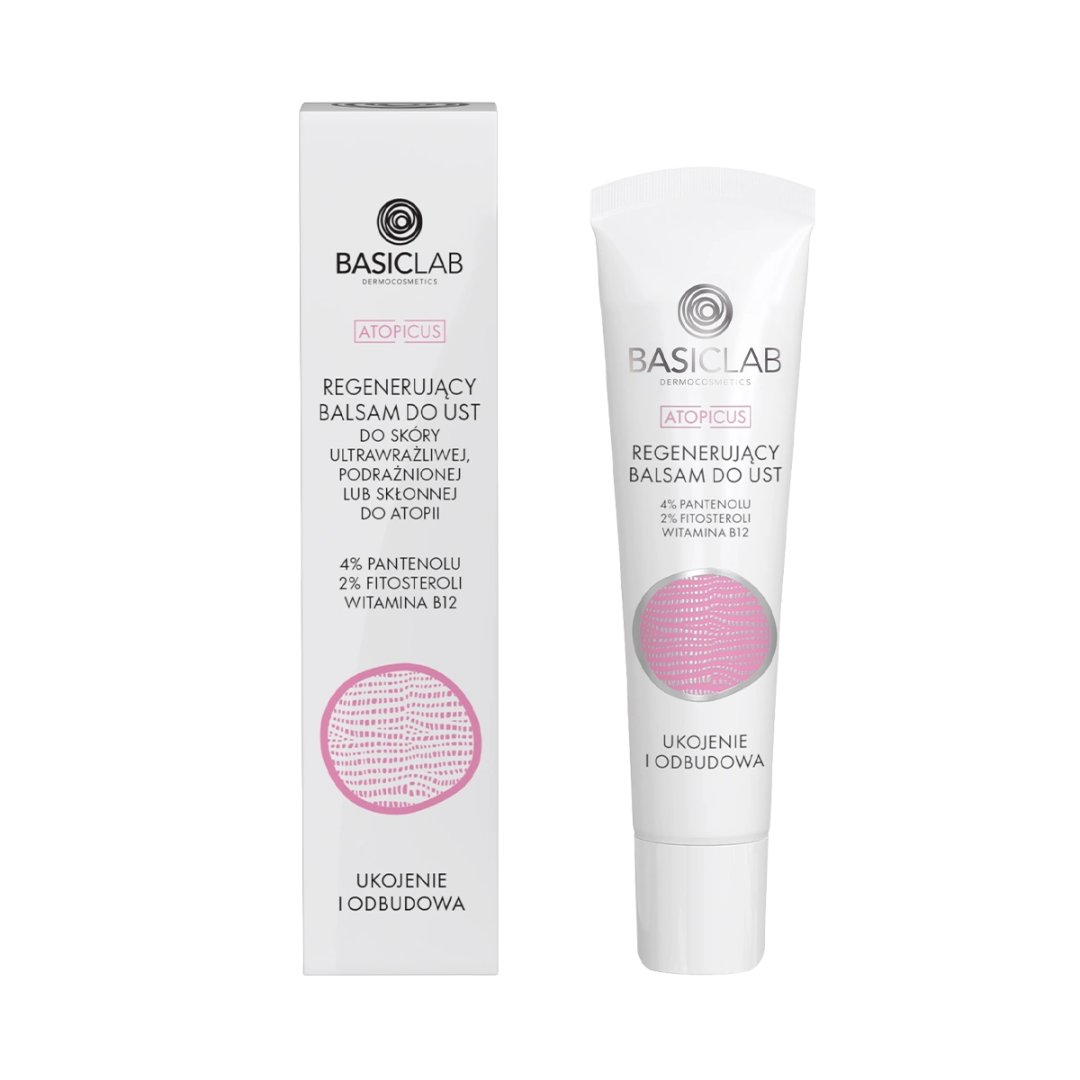 Regenerujący balsam do ust do skóry ultrawrażliwej 15 ml