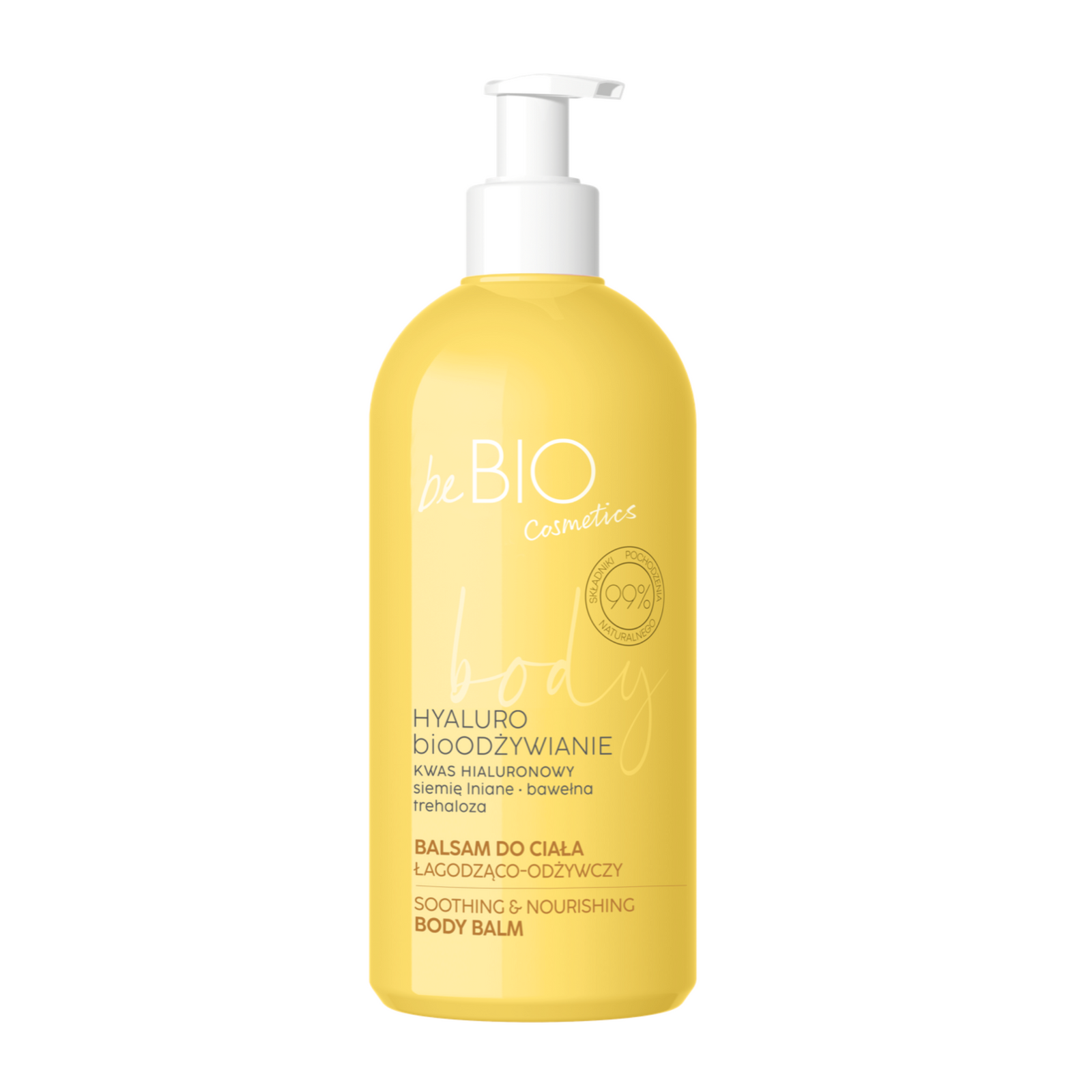 HYALURO BIOODŻYWIENIE NATURALNY BALSAM DO CIAŁA ŁAGODZĄCO-ODŻYWCZY