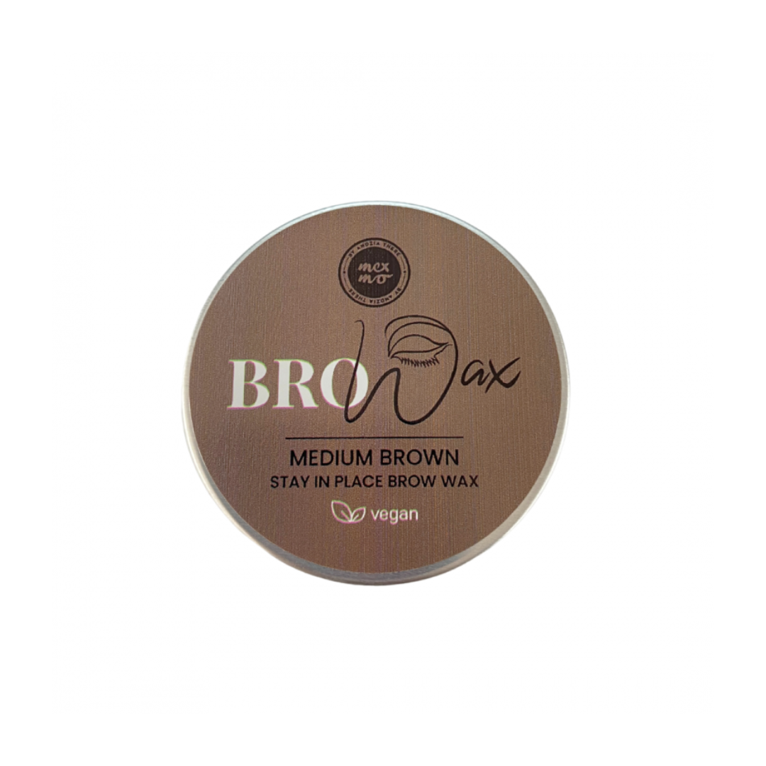 MEXMO BroWax Mydełko do Brwi Medium Brown