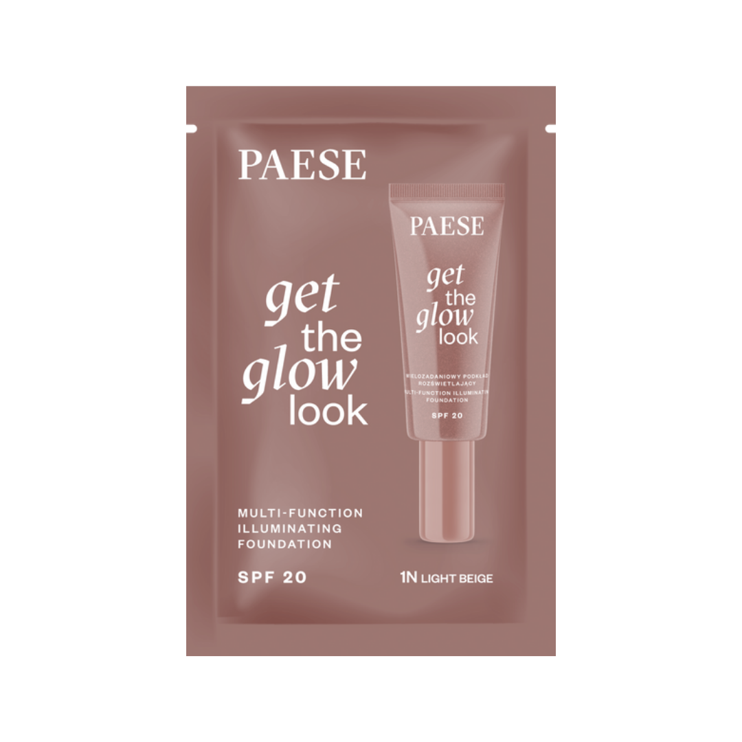 Próbka GET THE GLOW LOOK wielozadaniowy podkład rozświetlający 1ml