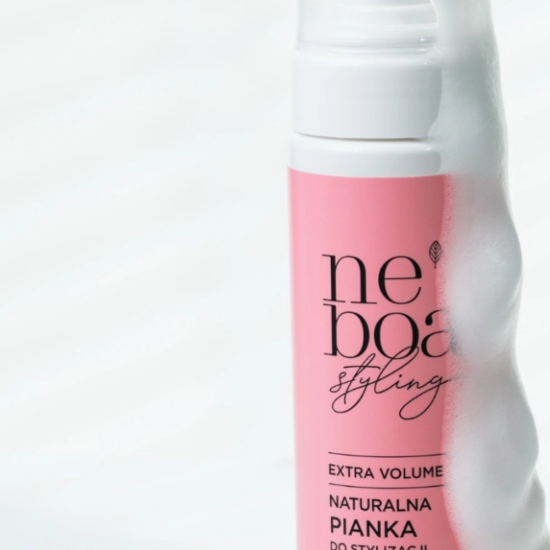 EXTRA VOLUME Naturalna pianka do stylizacji włosów
