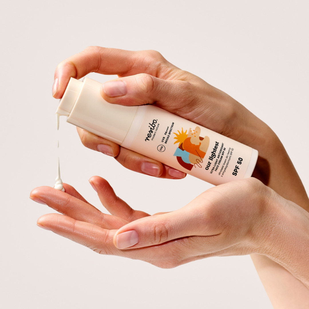Our Lightest - ultralekki krem do twarzy z antyoksydantami SPF 50