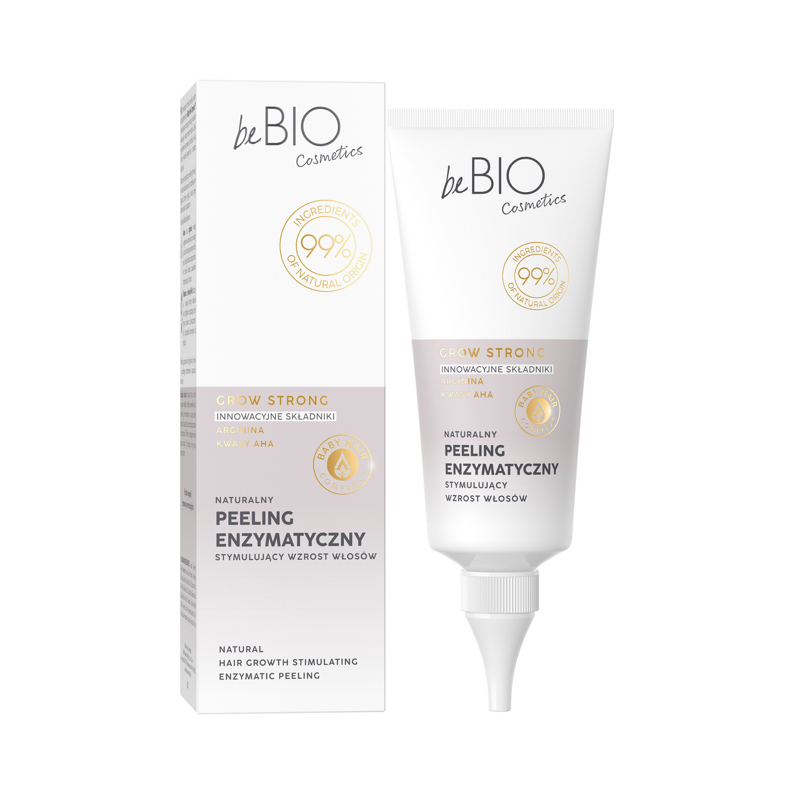 BABY HAIR COMPLEX NATURALNY PEELING ENZYMATYCZNY STYMULUJĄCY WZROST WŁOSÓW