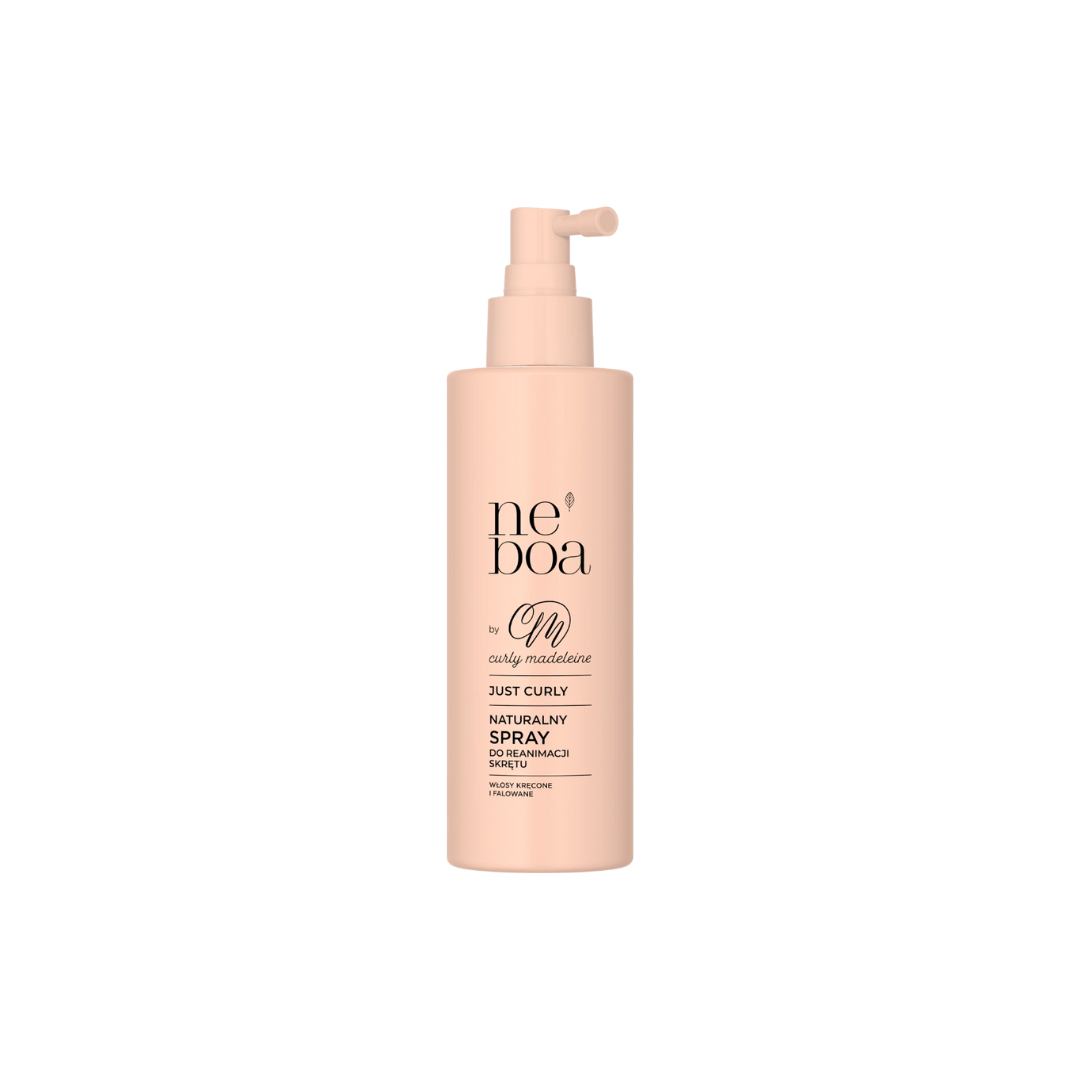 JUST CURLY NATURALNY SPRAY DO REANIMACJI SKRĘTU