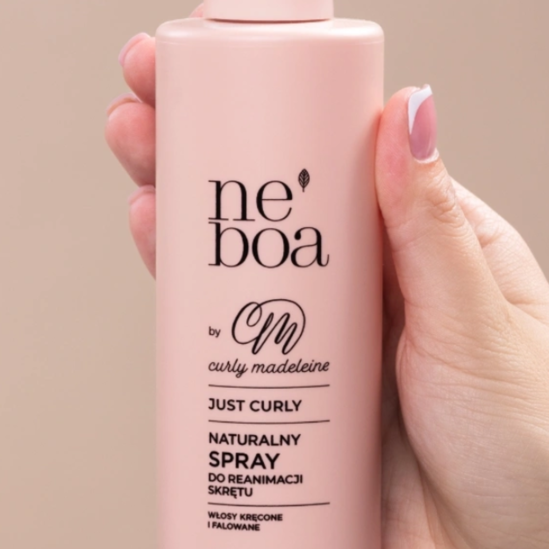 JUST CURLY NATURALNY SPRAY DO REANIMACJI SKRĘTU