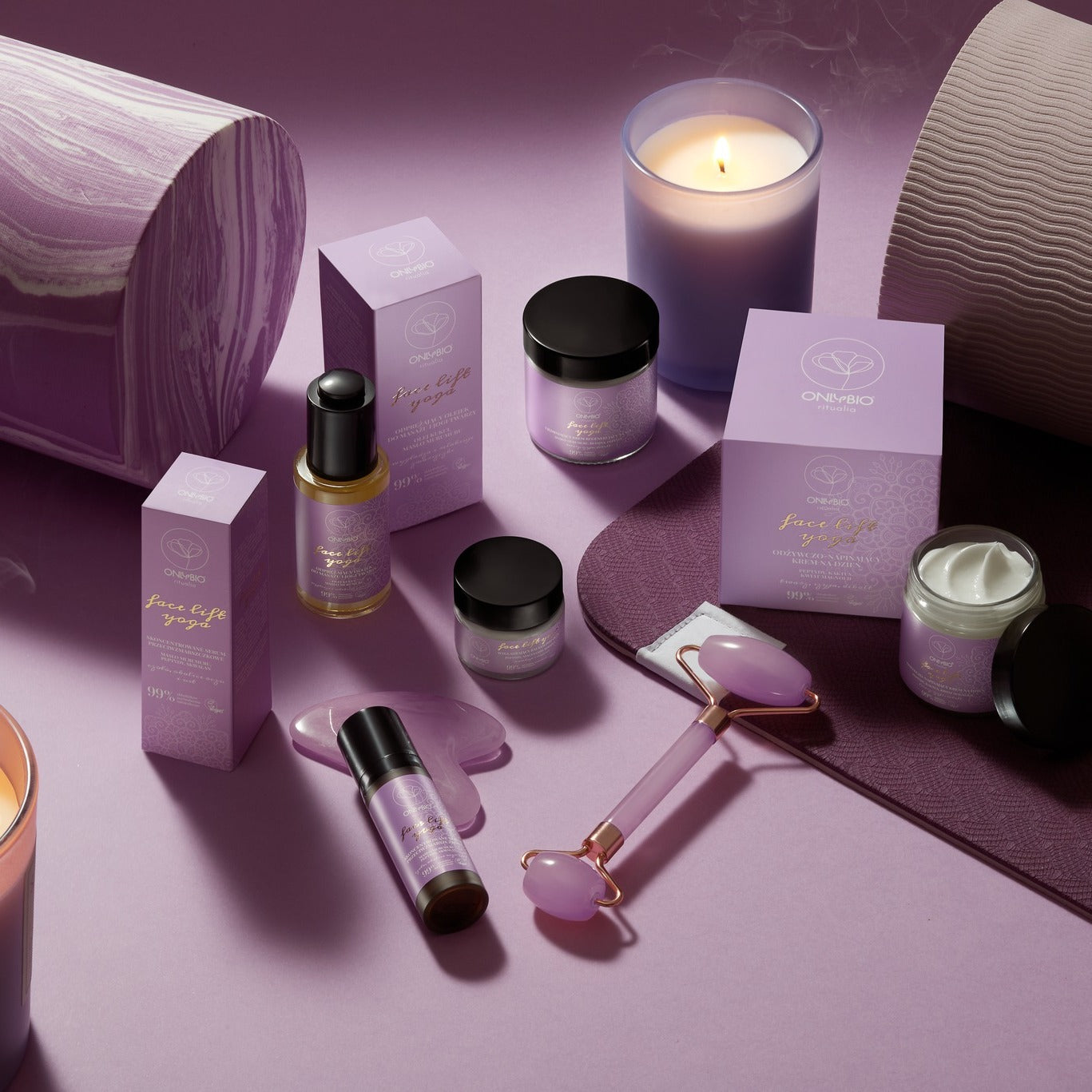 ONLYBIO Ritualia Face Lift Yoga Ujędrniający krem regenerujący na noc