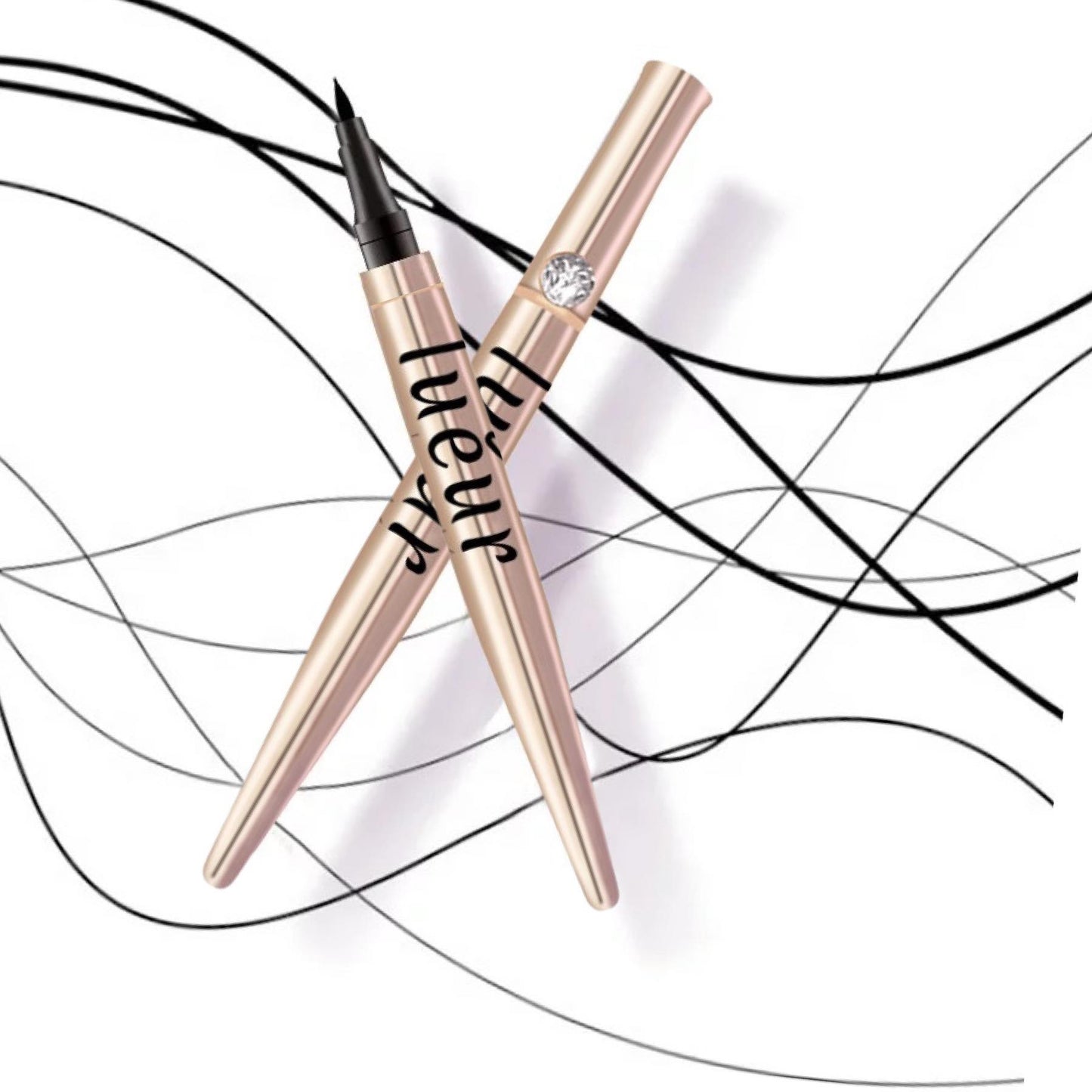 EYELINER Waterproof Oil Free  x2