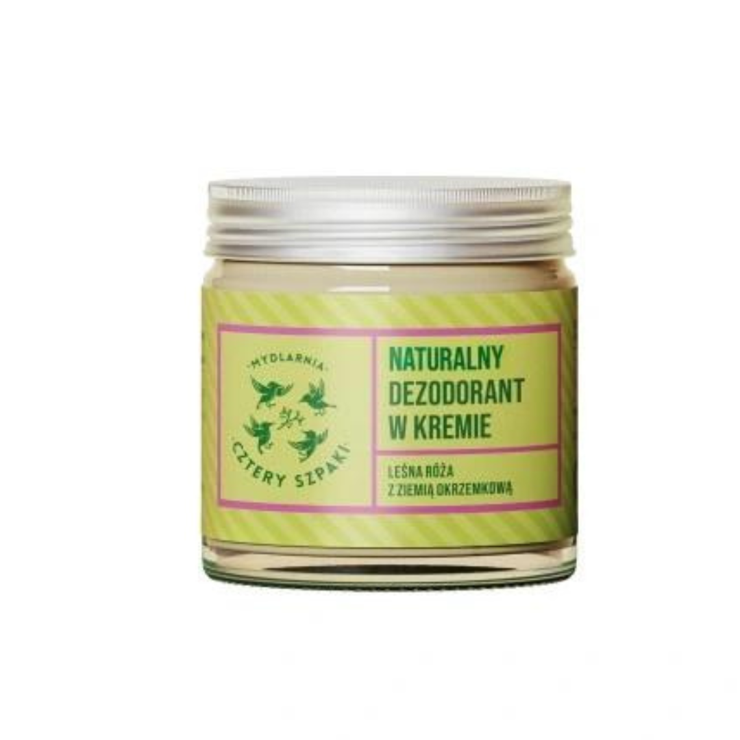 Naturalny dezodorant w kremie - Leśna Róża