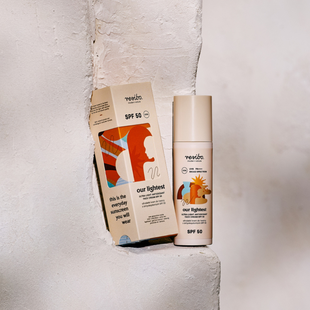 Our Lightest - ultralekki krem do twarzy z antyoksydantami SPF 50