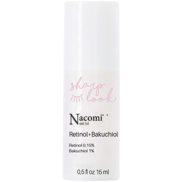 Serum pod oczy przeciwzmarszczkowe retinol + bakuchiol