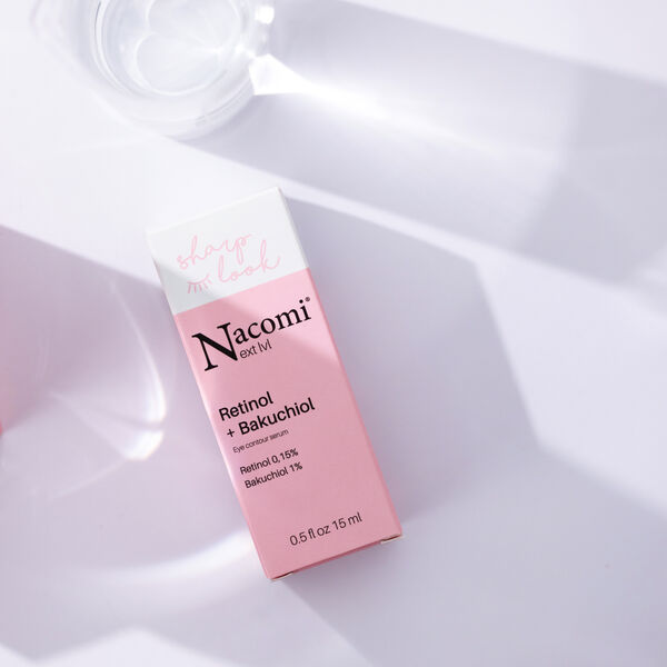 Serum pod oczy przeciwzmarszczkowe retinol + bakuchiol