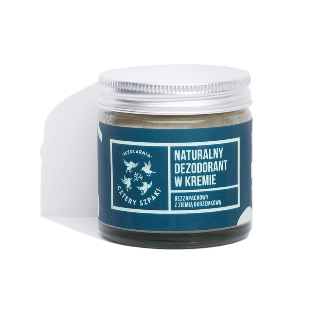 Naturalny dezodorant w kremie - bezzapachowy