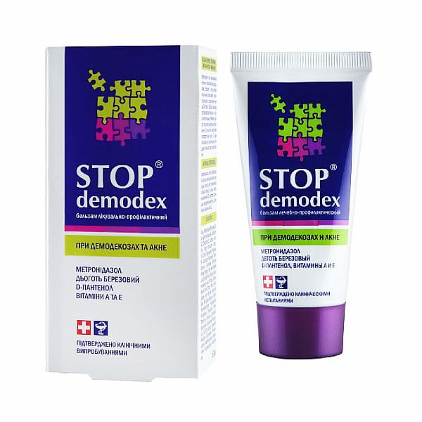 STOP DEMODEX Balsam do twarzy i ciała 50ml