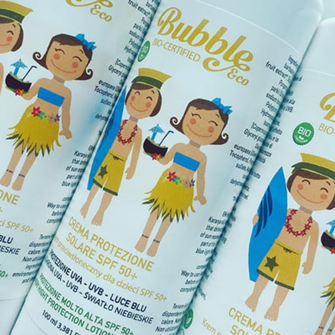 Organiczny spray przeciwsłoneczny dla dzieci SPF50+ 100 ml 0m+