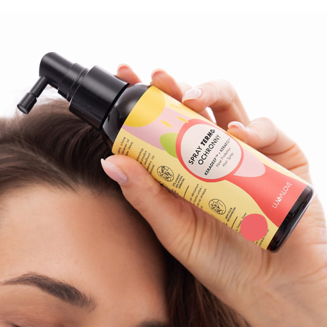 Spray termoochronny do włosów KERADEEP ™ + KERARICE ™