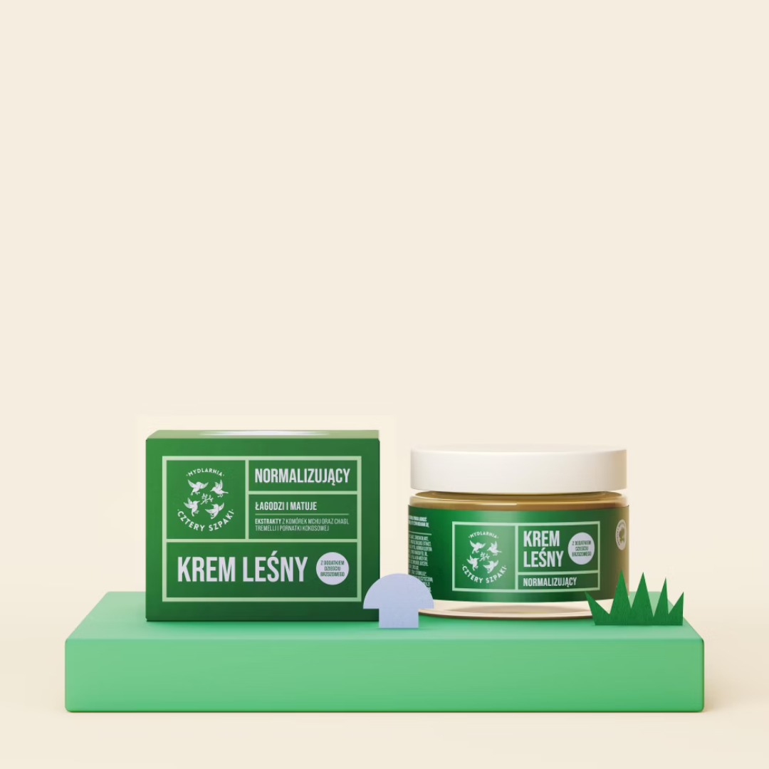 Normalizujący krem do twarzy - Leśny