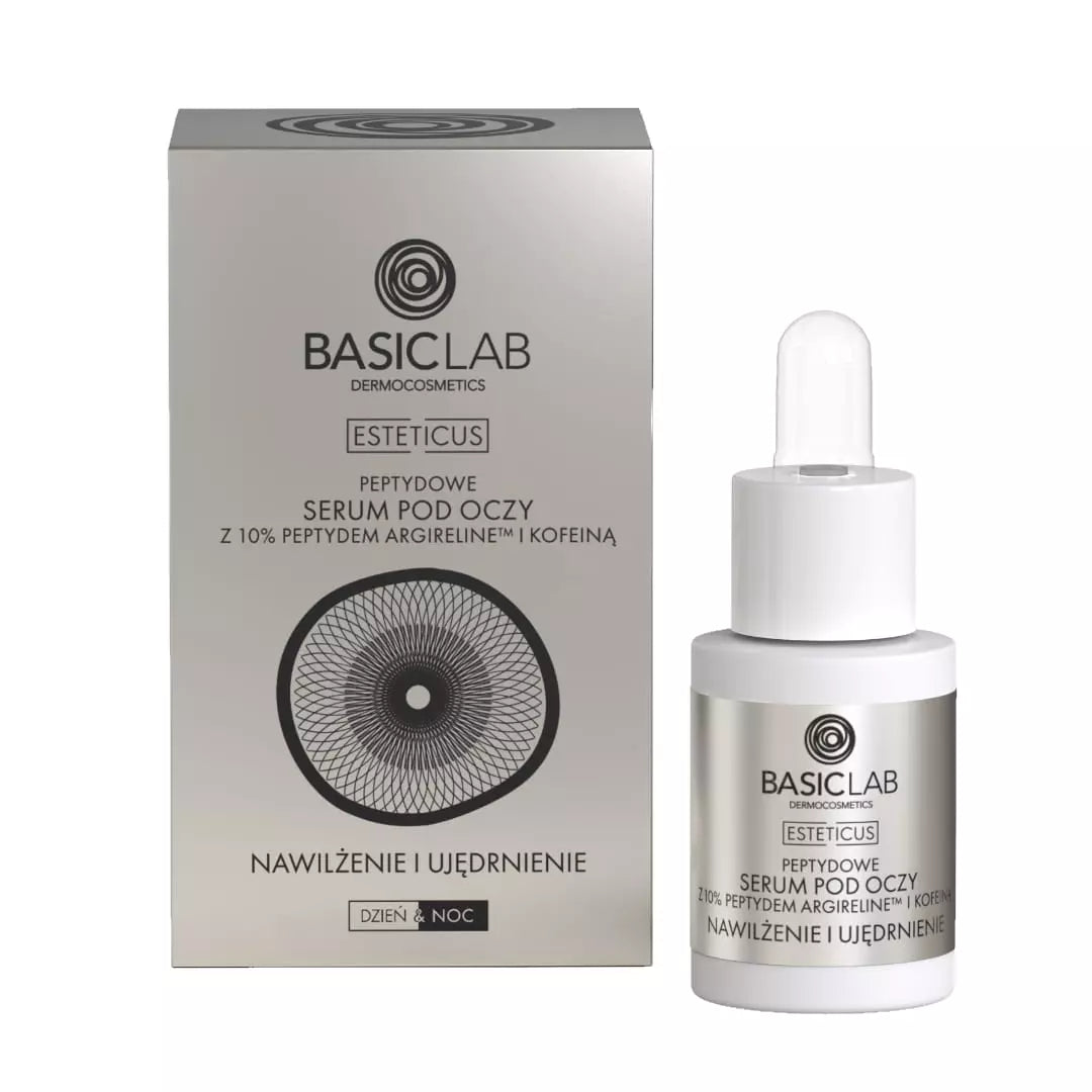 SERUM PEPTYDOWE POD OCZY Z ARGIRELINĄ 10% NAWILŻENIE I UJĘDRNIENIE