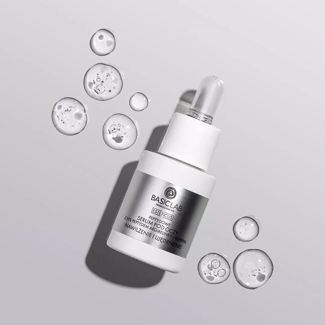 SERUM PEPTYDOWE POD OCZY Z ARGIRELINĄ 10% NAWILŻENIE I UJĘDRNIENIE