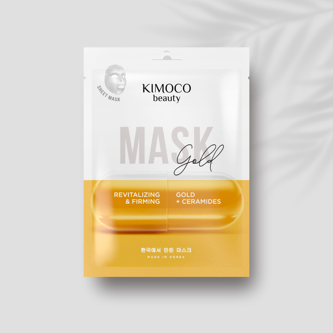 KIMOCO Beauty Gold - Maska rewitalizująco-ujędrniająca