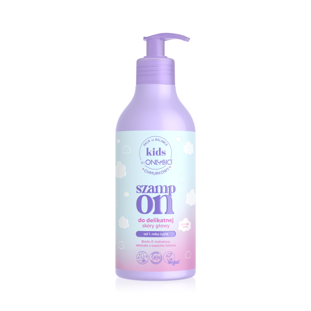 Chmurkowy szampon do delikatnej skóry głowy 400 ml