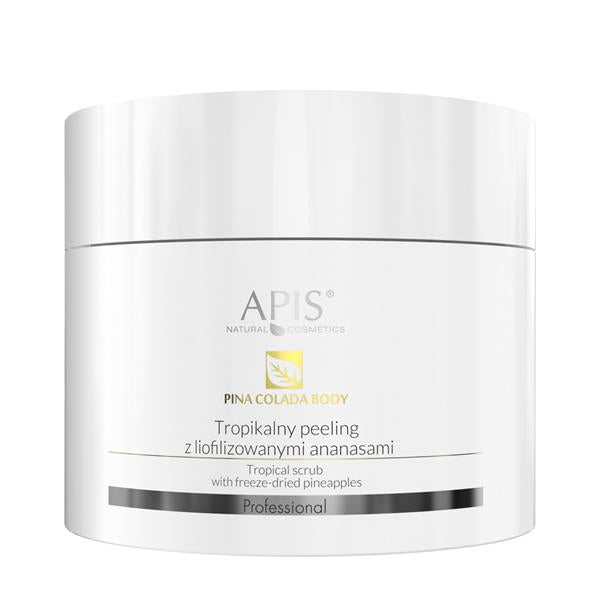 PINA COLADA BODY Tropikalny peeling z liofilizowanymi ananasami