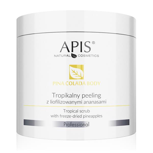PINA COLADA BODY Tropikalny peeling z liofilizowanymi ananasami