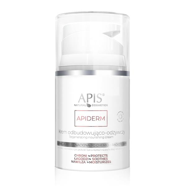 APIDERM Krem odbudowująco-odżywczy na dzień SPF 10