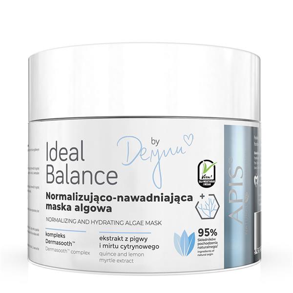 IDEAL BALANCE BY DEYNN Normalizująco-nawadniająca maska algowa