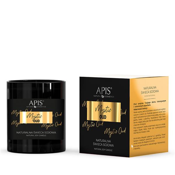 Mystic Oud Naturalna świeca sojowa 100%