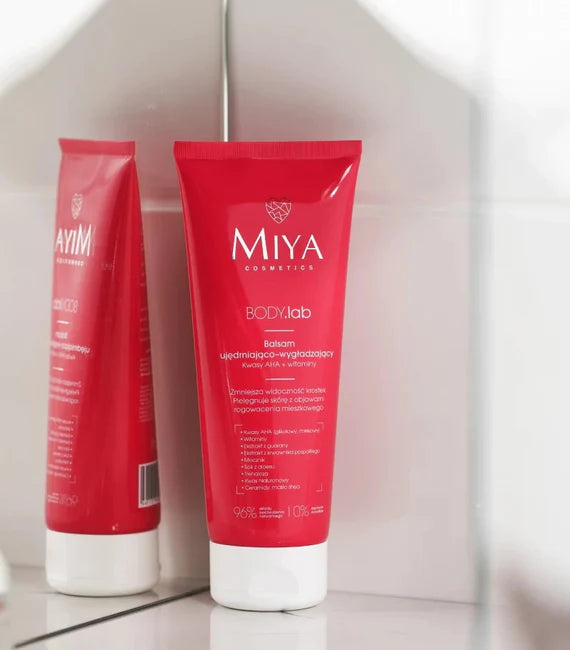 BEAUTY.lab Ujędrniająco-wygładzający balsam z kwasami AHA i witaminami