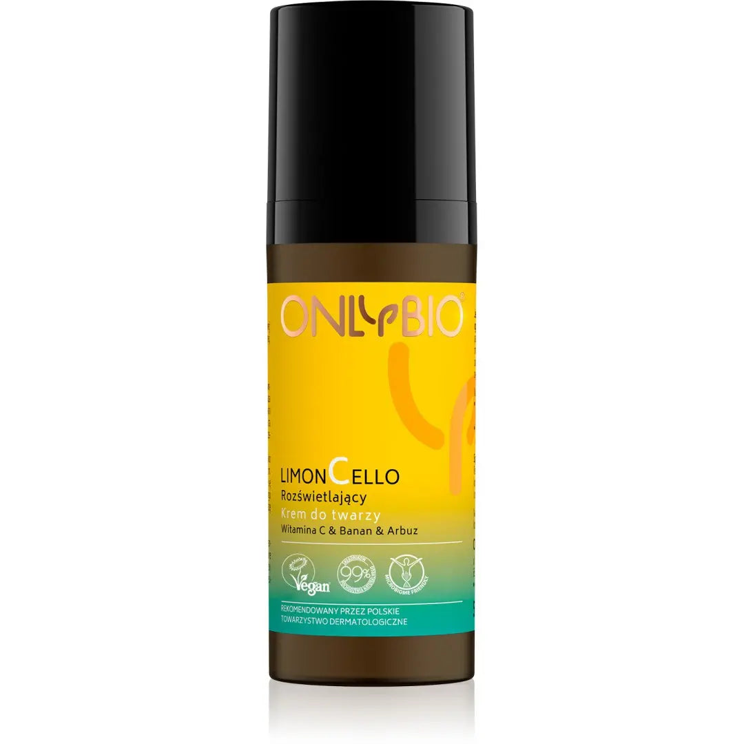 ONLYBIO Limoncello Rozświetlający krem do twarzy