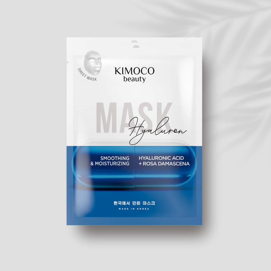 KIMOCO Beauty HYALURON - Maska do twarzy, odmładzająca