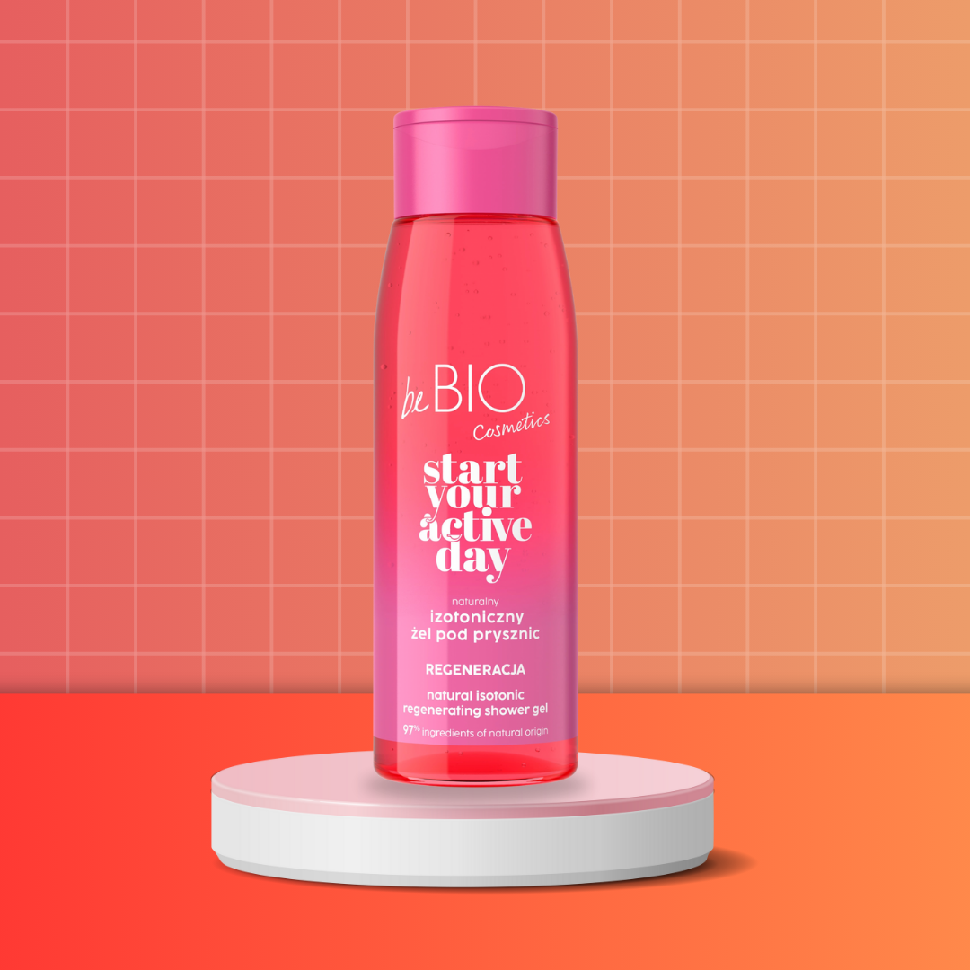 Naturalny izotoniczny żel pod prysznic Start Your Active Day REGENERACJA 400ml