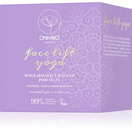 ONLYBIO Ritualia Face Lift Yoga Wygładzający balsam pod oczy