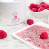 RASPBERRY GLOW Cukrowy peeling z liofilizowanymi malinami