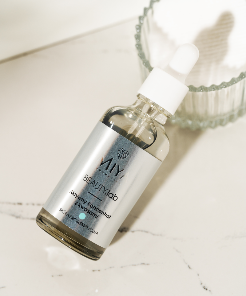 BEAUTY.lab Aktywny koncentrat z kwasami – skóra problematyczna