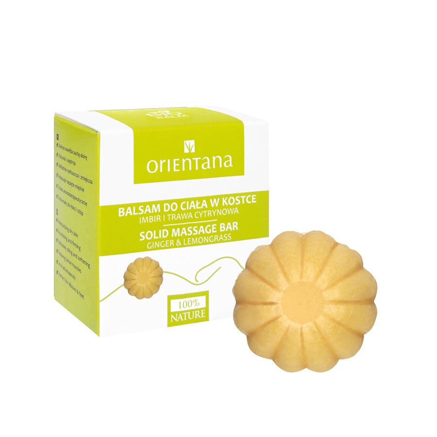 BALSAM DO CIAŁA W KOSTCE IMBIR I TRAWA CYTRYNOWA