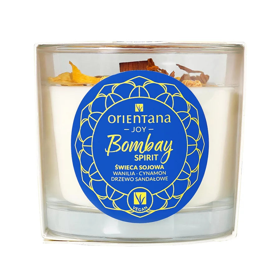 ŚWIECA SOJOWA BOMBAY SPIRIT