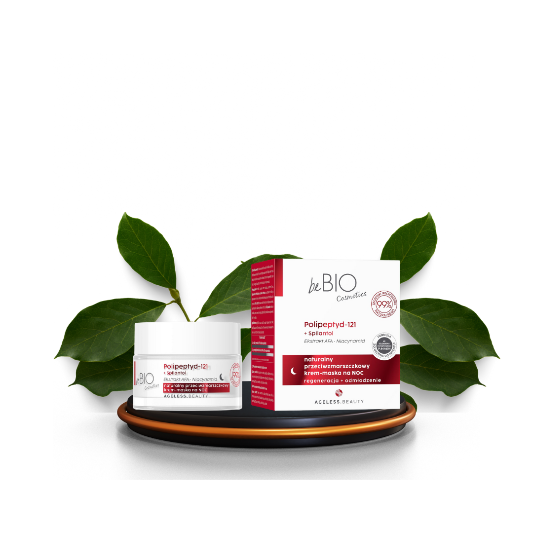AGELESS BEAUTY NATURALNY PRZECIWZMARSZCZKOWY KREM-MASKA NA NOC