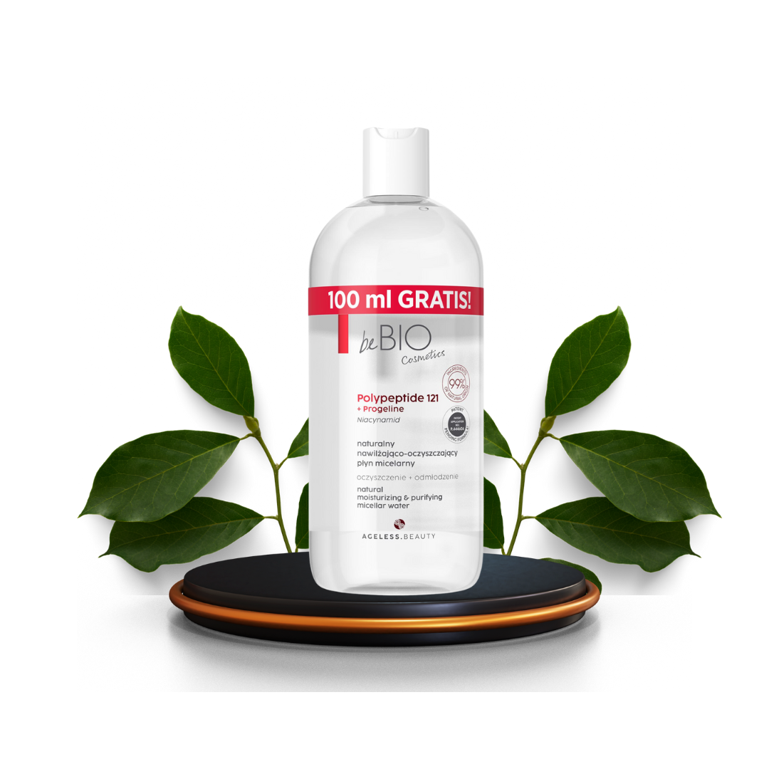 AGELESS BEAUTY NATURALNY NAWILŻAJĄCO-OCZYSZCZAJĄCY PŁYN MICELARNY