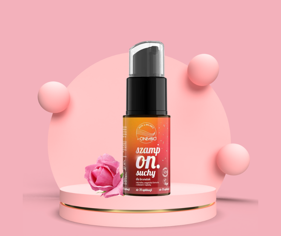 Hair in Balance by ONLYBIO Suchy szampon dla brunetek