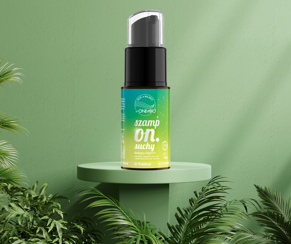 Hair in Balance by ONLYBIO Suchy szampon dodający objętości