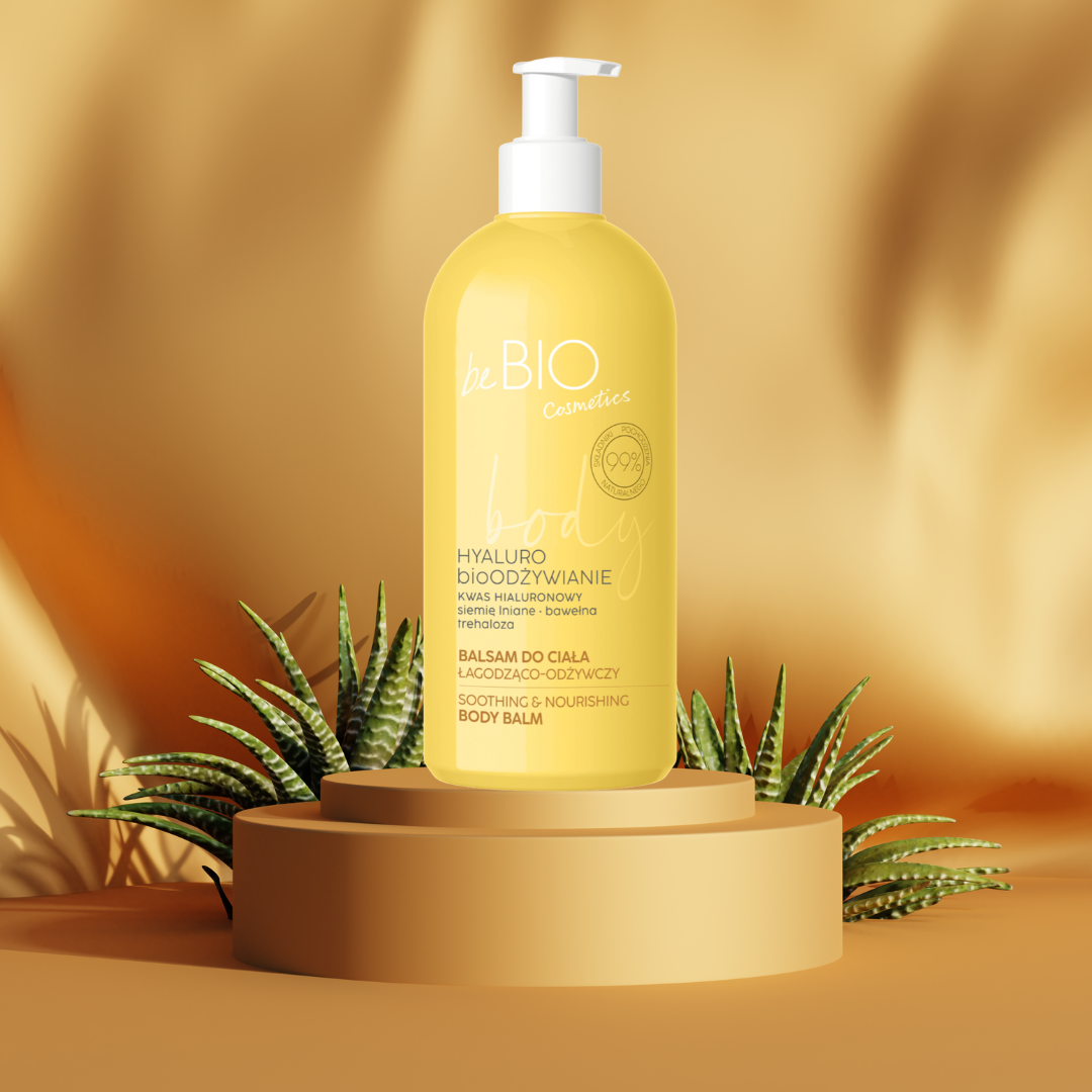 HYALURO BIOODŻYWIENIE NATURALNY BALSAM DO CIAŁA ŁAGODZĄCO-ODŻYWCZY